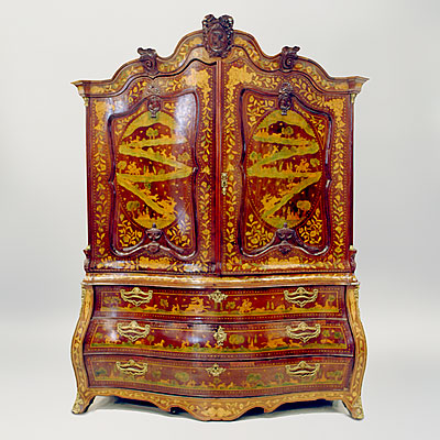 MARQUETRY CUPBOARD