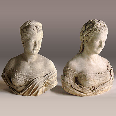 PAIR OF P.F. CONNELLY BUSTS