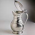 LARGE PEWTER PITCHER