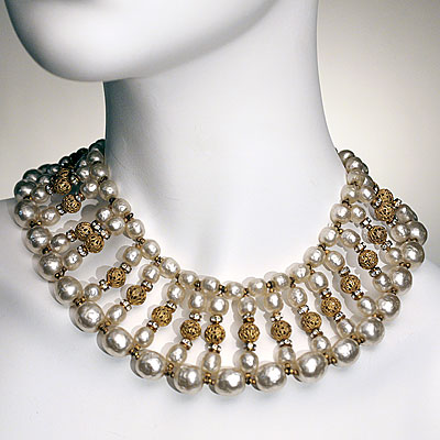 HASKELL PEARL CHOKER NECKLACE