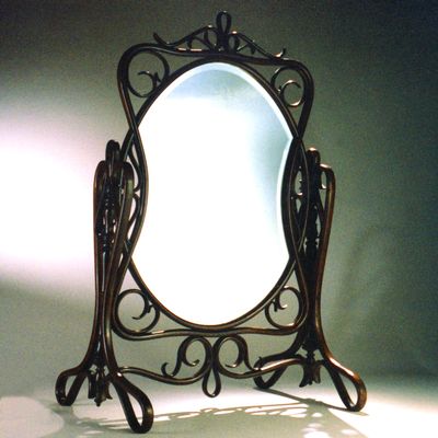 BENTWOOD TABLE MIRROR