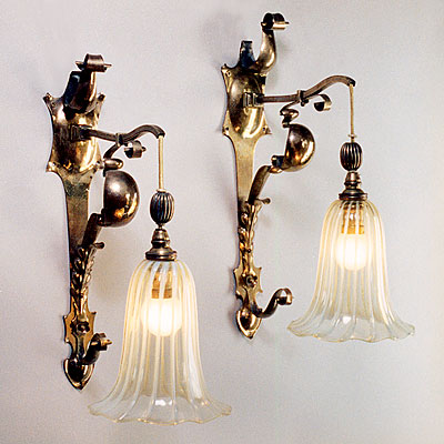 EDWARDIAN STYLE WALL SCONCES