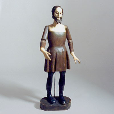 ARTICULATED WOOD FIGURE