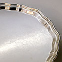ROUND SILVER TRAY