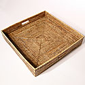WOVEN BUTLERS TRAY