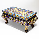 CLOISONNE COFFEE TABLE